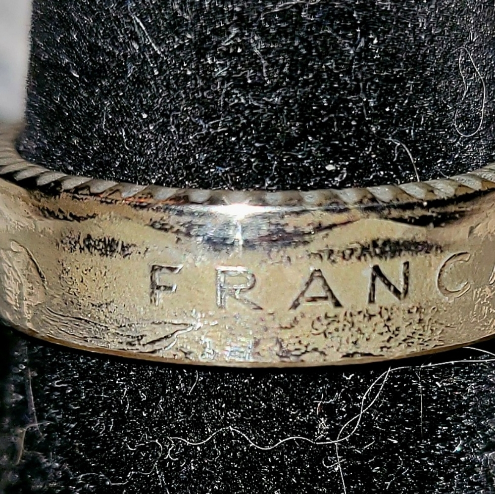 Foreign Currency Coin Ring